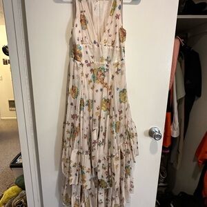 Floral Sleeveless Maxi Dress